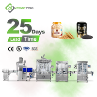 Machine automatique d'emballage de poudre de café, boîte de lait en poudre, ligne de remplissage et de mise en conserve, prix d'usine