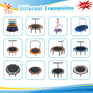Trampolino rotondo rosso da 4,5 piedi personalizzabile <span class=keywords><strong>per</strong></span> interni, piccolo, economico, professionale, <span class=keywords><strong>per</strong></span> <span class=keywords><strong>bambini</strong></span>, da giardino - Product Image 5