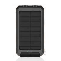 Nouveaux Produits Technologiques 2026 – Chargeur Portable Grande Capacité 10000mAh avec Logo OEM, Boussole Intégrée, Étanche pour Extérieur, Alimentation Solaire