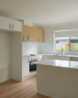 Maison conteneur préfabriquée standard australienne de 40 pieds extensible en acier, moderne, modulaire, respirante, garantie 5 ans, marque MK, studio portable
