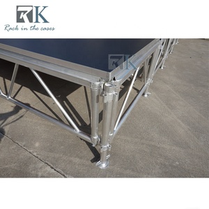 Modular Structure Aluminum Stage Brace Adjustable Height Stage <b>Platform</b> - Product Image 3
