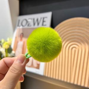 Grazioso accessorio per capelli laterali piccoli pompon Mini mollette per bambini forcine per capelli soffice fermaglio per capelli a sfera per frangia peli del bambino - Product Image 6