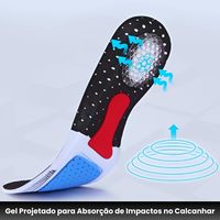 Plantillas Deportivas de EVA con Soporte de Gel para el Arco del Pie, para Fascitis Plantar, Pies Planos, Zapatillas Deportivas, para Hombre y Mujer