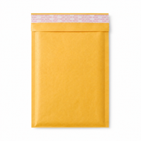 Enveloppes matelassées jaunes en papier kraft, auto-adhésives, imperméables, résistantes aux perforations, sacs d'expédition pour vêtements, SGS ISO