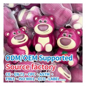 Lot de 15 jouets géants en TPR écologiques, animaux mignons, fruits, beignets, à presser, haute qualité, anti-stress pour enfants - Product Image 6