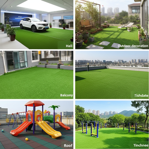 Erba Sintetica per Putting Green, Pavimentazione Sportiva, Tappeto in Erba Sintetica Antiscivolo e Ammortizzante per Campi <span class=keywords><strong>da</strong></span> Calcio e Rugby, Interni ed Esterni - Product Image 6