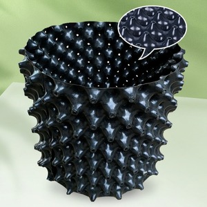 Vasi per Fiori in PET Ecologici e Durevoli, Grandi per Uso Interno/Esterno, Design Moderno Stile Classico, per Potatura Aerea delle Radici - Product Image 4