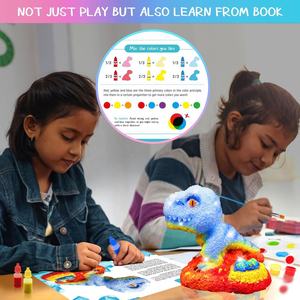 Kit de Cultivo de Cristales de Dinosaurios OEM, Juego de Arte y Manualidades para Niños, Juguete STEM DIY, Experimento Químico de Cultivo de Cristales, Kits de <span class=keywords><strong>Ciencia</strong></span> - Product Image 6