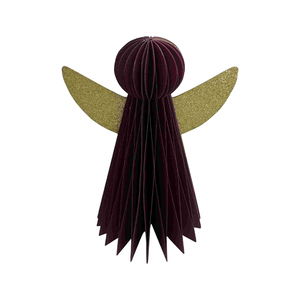 New Design Hanging Paper Crafts Angel Shape Hand Made Crafts Honeycomb Paper Decorations for Sale