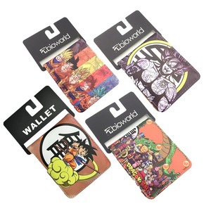 80 Estilos de Monederos de Monedas con Dibujos Animados, Unisex, Dragón, Goku, <span class=keywords><strong>Vegeta</strong></span>, Broly, Super Saiyan, Shenron, Piccolo, Cartera de Anime de PU para Hombre y Mujer - Product Image 1
