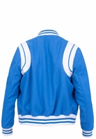 Veste matelassée personnalisée en toile imperméable et respirante, style universitaire, en polaire Teddy, chaude pour l'hiver, simple et tendance, prix de gros