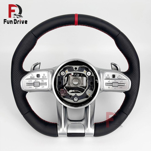 <span class=keywords><strong>Volante</strong></span> de Cuero <span class=keywords><strong>Mercedes</strong></span> de Calidad OEM para Benz <span class=keywords><strong>Amg</strong></span> Clase E W212 W213 Cla C117 250 200 C118 Clase A W177 A200 Clase V W447 - Product Image 1