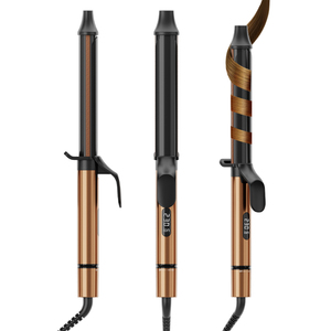 Herramienta de Peinado Profesional <span class=keywords><strong>con</strong></span> Calor Ajustable y Pantalla Digital, Rizador de <span class=keywords><strong>Pelo</strong></span> Eléctrico para Uso en Salón y en Casa - Product Image 1