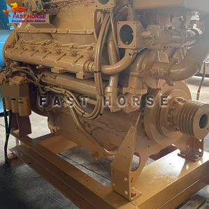 เครื่องยนต์ดีเซล 3412 V12 ขนาด 27 ลิตร 720 กิโลวัตต์ พร้อมเทอร์โบชาร์จ สำหรับชุดเครื่องกำเนิดไฟฟ้าสำรอง อะไหล่เครื่องจักรก่อสร้าง - Product Image 3