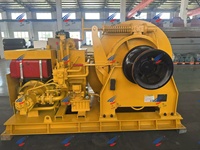 Treuil marin en acier de moteur hydraulique de moteur diesel pour remorquer et tirer le prix d'ancres concurrentiel