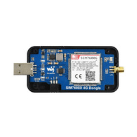 WaveShare SIM7600G-H modul Internet industri 4G DONGLE komunikasi GNSS Global untuk modul komunikasi Ethernet Data