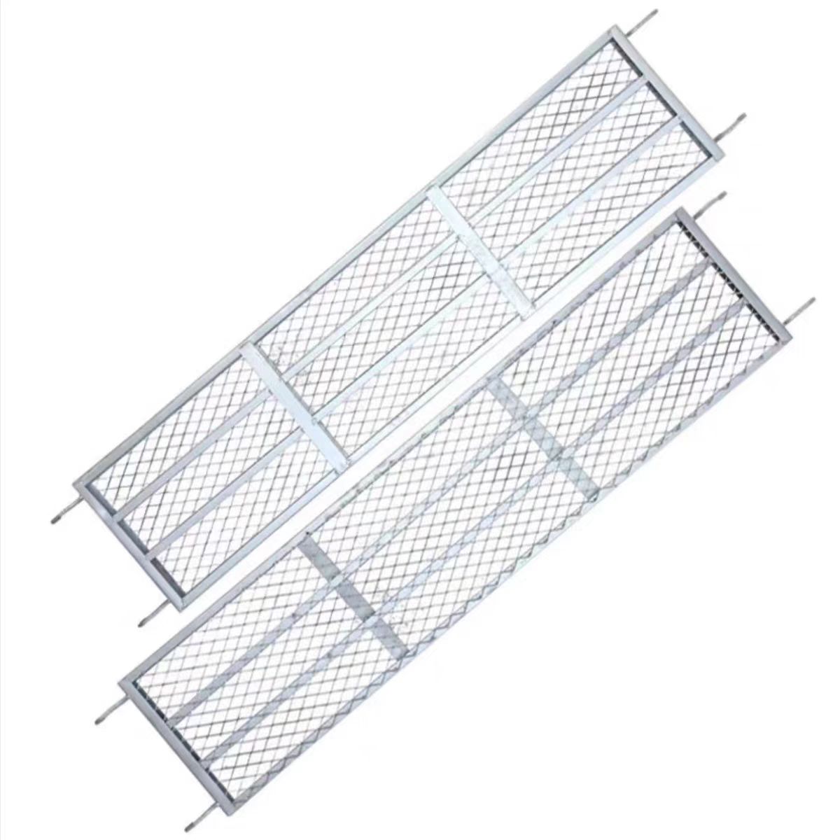 Q235 Galvanized Scaffolding Plank Walk Board Steel Plank Hook Adjustable Scaffolding Platform Industrial Construction Riveted