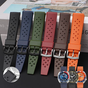 Correa de reloj de liberación rápida transpirable de alta calidad de 20mm y 22mm para <span class=keywords><strong>Casio</strong></span> para Seiko Green Water Ghost - Product Image 2