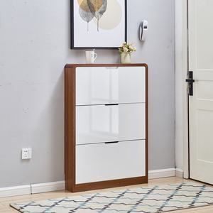 Meuble de salon, armoire à chaussures en bois, 2 styles, armoire à chaussures moderne - Product Image 5