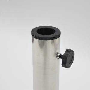 Base de Hormigón de 25 kg para Sombrillas de Exterior, Base Estable con Cubierta de Acero Inoxidable, Parasol Moderno para Patio/<span class=keywords><strong>Terraza</strong></span>/Jardín, Soporte Impermeable para Uso Doméstico - Product Image 6