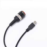 Câble USB OBD2 pour outil de diagnostic Volvo 88890304 Vocom II Test de diagnostic des pannes