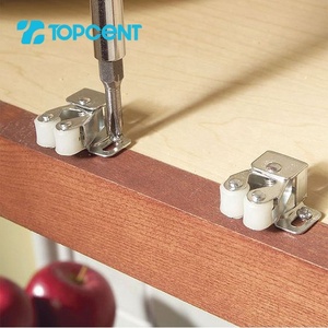 TOPCENT ตู้ Closet ประตูแม่เหล็กคู่เดี่ยว Roller ฤดูใบไม้ผลิจับ - Product Image 2