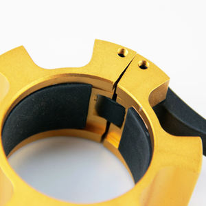 Haute Qualité 50mm Coloré En Aluminium Barbell Colliers Haltérophilie Barbell Clips Pinces - Product Image 5