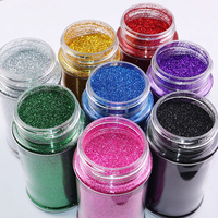 Paillettes ultra fines 2oz (57g) pour décorations de Noël, paillettes métalliques 0,2mm pour résine, arts et artisanat