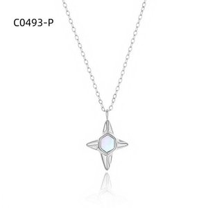 Collar de Moda DE NACAR C0493 para Mujer, Joyería de Alta Calidad - Product Image 1