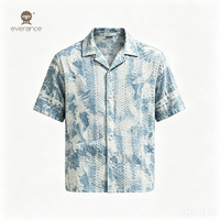 Tissu tricoté pointelle marbré pour robes d'été et chemises, mélange coton-polyester respirant, écologique, ODM, sans rétrécissement, stock US