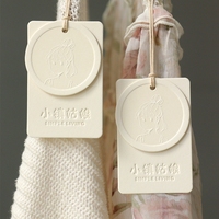 Étiquettes volantes durables en coton double carton personnalisées avec logo imprimé Étiquettes volantes en relief Billets Swing de marque