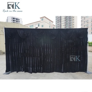 Juego de cortinas de tubo de panel para accesorios de fiesta de boda Kits de tubería de Instalación rápida - Product Image 3