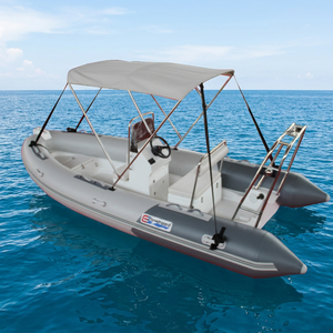 Hedia 14 ft Aluminum Fishing Boat <strong>Dinghy</strong> 4 Person Aluminum Fishing Boat for Sale - Product Image 1