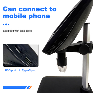 Microscopio Electrónico Aiceyi <span class=keywords><strong>Inskam</strong></span> 330, Aumento de 1200x, Pantalla TN de 7 Pulgadas, Resolución de 5MP, Iluminación de 8 LED, Clasificación IP54, Manual - Product Image 3