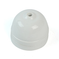 Base de lampe en céramique à fixation au plafond, noir et blanc, pour salons, accessoire d'éclairage DIY, douille à vis pour ampoule LED 250V