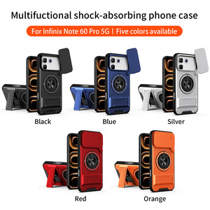 Funda Protectora Lichicase con Carga Inalámbrica, Soporte Plegable, Ventana Deslizante y Carcasa Magnética para Infinix <span class=keywords><strong>Note</strong></span> 60 Ultra - Product Image 1