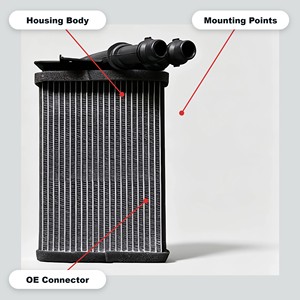 Calentador OEM 1J1819031 para Audi TT 8N3, Seat <span class=keywords><strong>Toledo</strong></span> II 1M2, Skoda Octavia Combi 1U5, VW Golf IV Variant 1J5, Repuestos de Auto - Product Image 2