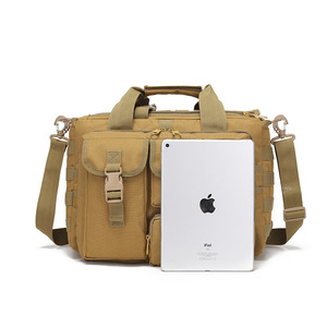 Bolso bandolera Oxford para ordenador portátil, maletín multifunción de camuflaje, bolso de hombro para cámara, portátil, viajes al aire libre - Product Image 3