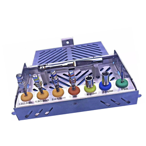 Kit de compression osseuse 8 pièces certifié CE Classe I pour implants dentaires, instruments chirurgicaux d'élargissement de sinus, vis Vaslcare - Product Image 1