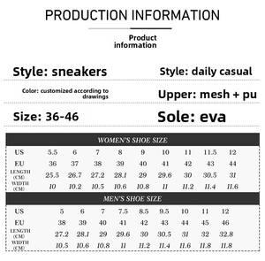 Personalizza con la tua <span class=keywords><strong>immagine</strong></span>. Ordine minimo: un pezzo. Maglia traspirante, Sole morbido, <span class=keywords><strong>scarpe</strong></span> da corsa antiscivolo per uomo e donna. - Product Image 2