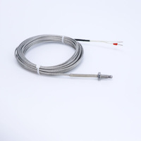 DWEL WRNT203 Sensor de temperatura M6 M8 Termopar Tipo de fábrica S/R/B/K/E/J/N/T RTD PT100 PT1000 PT200 para Reactor de caldera de estufa