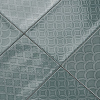 Azulejo Decorativo Camden Emerald de 12x24 Pulgadas para Baño y Cocina