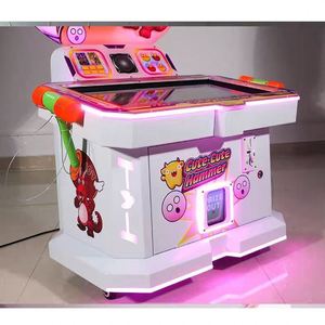 Commercial Indoor Kid-Friendly Entertainment Cute Coin-Operated Hammer Game Machine Metal Wooden Design for Shops & Stalls - Product Image 4