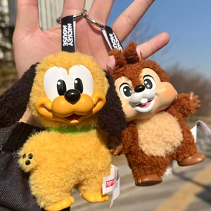 Popmart Chuột gia đình dễ thương với nhau Keychain loạt mù hộp Vinyl búp bê <span class=keywords><strong>Mickey</strong></span> Chuột Anime con số trang trí bộ sưu tập quà tặng - Product Image 3