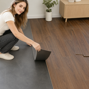 Revêtement <span class=keywords><strong>de</strong></span> <span class=keywords><strong>sol</strong></span> en plastique LVP, LVT Versailles, dalles <span class=keywords><strong>de</strong></span> <span class=keywords><strong>vinyle</strong></span> rouges à coller, chêne clair miel, imperméables, gris, pour <span class=keywords><strong>cuisine</strong></span>, dalles <span class=keywords><strong>de</strong></span> <span class=keywords><strong>sol</strong></span> autocollantes - Product Image 3