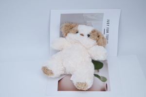 Almohada de Peluche de Perrito para Dormir, Adorable Muñeco de Tela para Regalo de Nochebuena, Juguete de Peluche Decorativo para Novia - Product Image 3