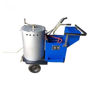 Máquina Termoplástica para Demarcación Vial de Cruces Peatonales, Pintura de Carreteras y Campos, Sistema Totalmente Hidráulico, Motor de 9.5Hp - Product Image 6