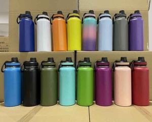 Stainless Steel Vacuum Tumbler <b>Double</b> <b>Wall</b> Insulated 24H Thermal Bottle For Travel Modern Design With Lid - Product Image 1