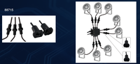 Lumière sous-marine LED à changement de couleur RGB et RGBW étanche IP68, contrôle DMX512, acier inoxydable 316L, projecteur sous-marin LED