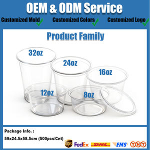 Meilleures ventes : Contenants à soupe de camping de 32 oz, sans danger pour les aliments, étanches, gobelets jetables en PP, grands bols en plastique micro-ondables avec couvercles - Product Image 5